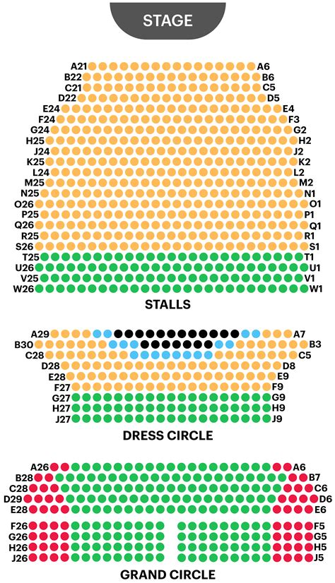 Goodyear Theatre Seating Chart | Elcho Table