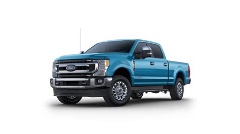 New Velocity Blue Metallic 2021 Ford Super Duty F-250 SRW XLT 4WD Crew ...