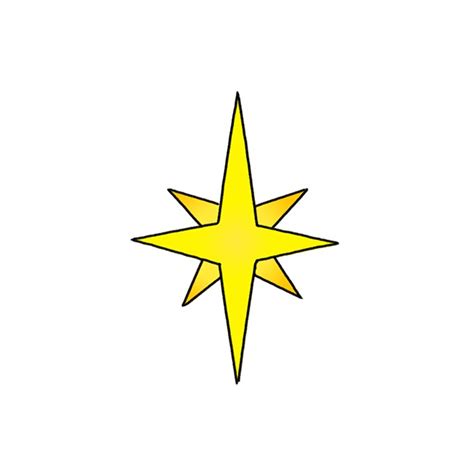 How to Draw a Shinning Star - Step by Step Easy Drawing Guides ...