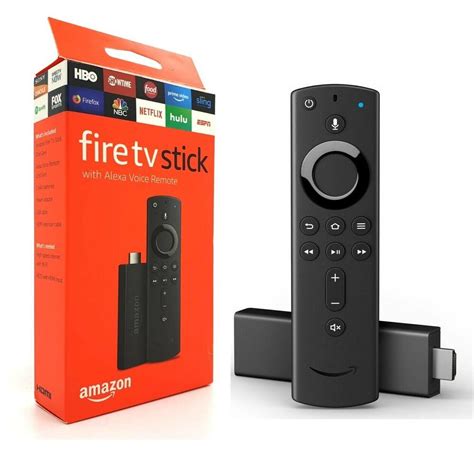 Genuine Amazon Fire TV Stick with Alexa Voice Remote (Includes TV ...