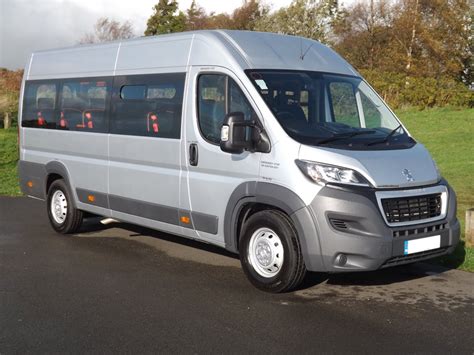 Peugeot Boxer CanDrive Maxi 17 Seat Minibus with 4 Removable Seats For Sale