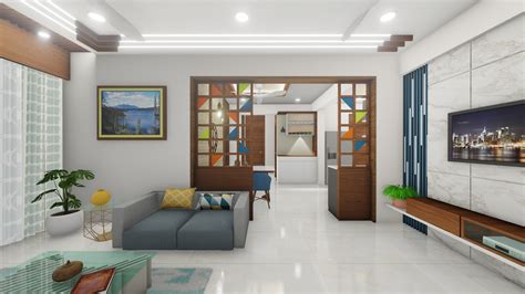 Interior Design For 3bhk Flat 3 Bhk Flat Interiors - The Art of Images