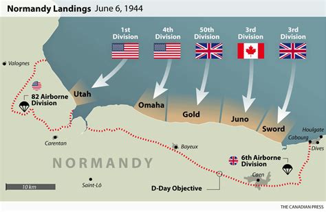 Normandy Beach France Map | secretmuseum