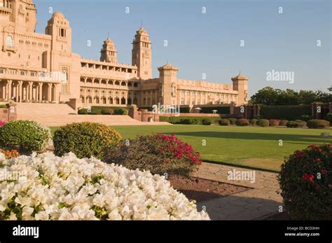 Umed Bhawan Palace, Gardens, Building, Interiors and Exteriors,built of ...