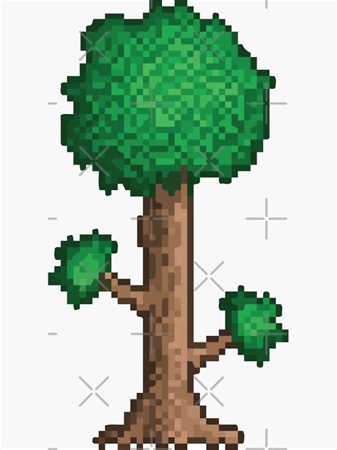 "terraria tree" Sticker for Sale by Elliott Bryan | Redbubble