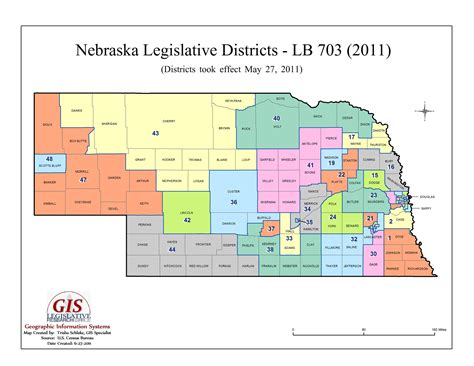 State redistricting information for Nebraska