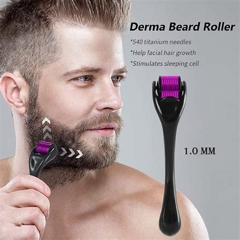 Derma Roller 0.5mm For Face Acne Scars Remover, 540 Titanium Alloy ...