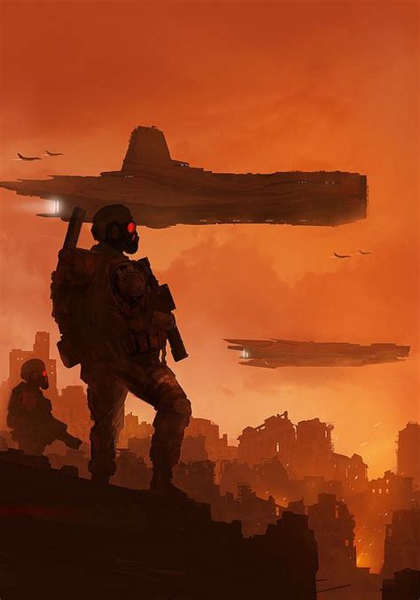 Colonial Marines by sketchboook | Science fiction artwork, Sci fi ...