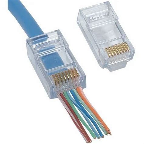 Aim Technology RJ45 Connector, Male at Rs 1290 in Mumbai | ID: 23308812348