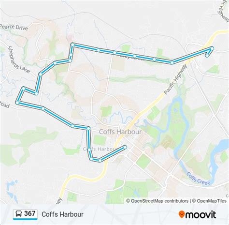 367 Route: Schedules, Stops & Maps - Coffs Harbour (Updated)