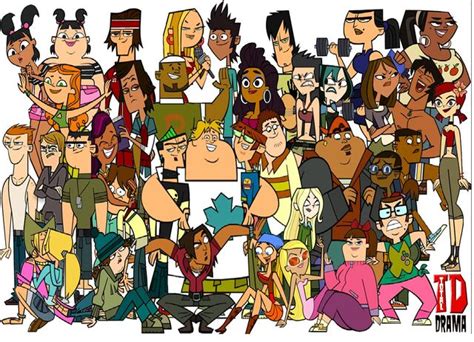 Image - Total Drama cast TDI-TDAS.jpg | Total Drama Wiki | FANDOM ...