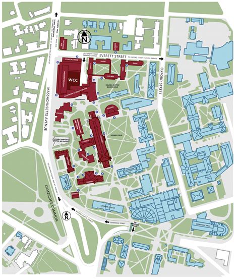 Campus Map and Directions - Harvard Law School | Harvard Law School