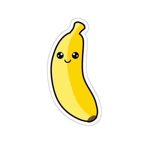 Banana Sticker - Etsy