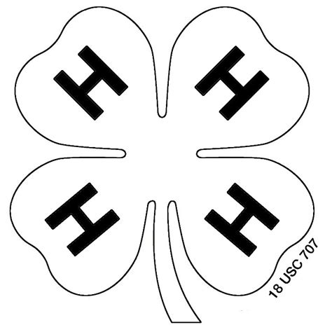 4 H Logo Clip Art - ClipArt Best