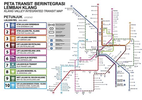 klang valley integrated transit map pdf - Dominic Russell