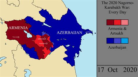 The 2020 Nagorno-Karabakh War: Every Day - YouTube