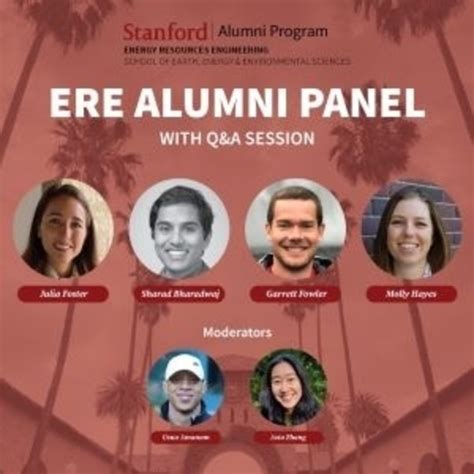 ERE Undergrad Alumni Panel - Stanford University