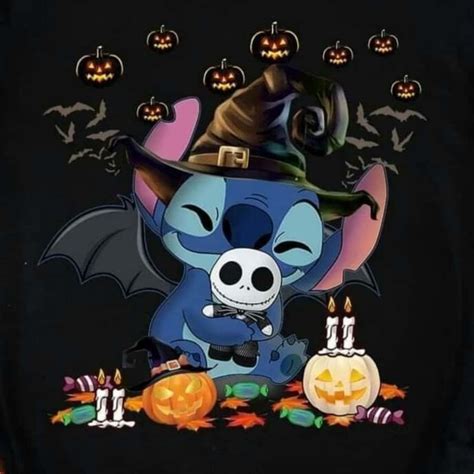 [100+] Stitch Halloween Backgrounds | Wallpapers.com