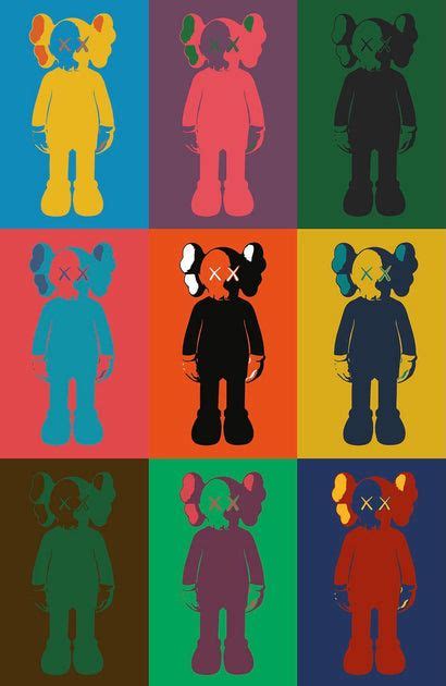 KAWS ‘Bape Collage’ Poster in 2022 | Collage poster, Kaws wallpaper ...