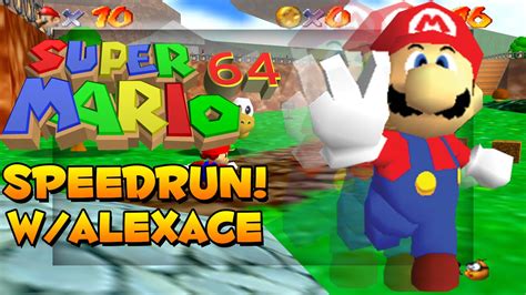 SUPER MARIO 64 SPEEDRUN! - MY BEST TIME! - YouTube