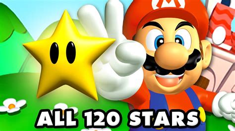 Super Mario 64 - All 120 Star Locations Gameplay! (Super Mario 3D All ...