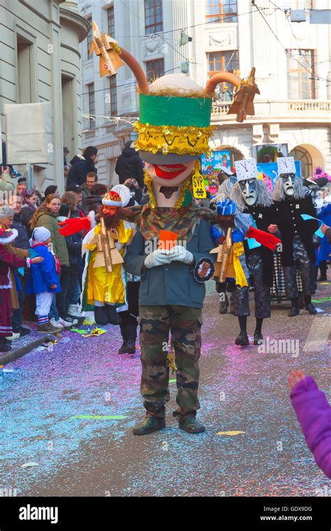 Famous Fasnacht Festival Stock Photo - Alamy