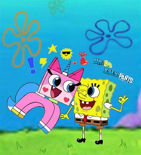 Unikitty And SpongeBob?! ♡UniSponge KittyPants | Spongebob'N'Friends Amino