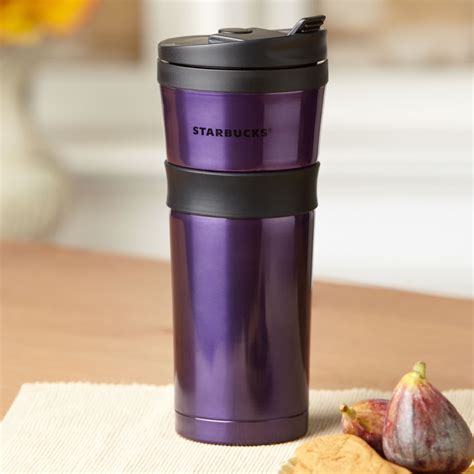 Stainless Steel Starbucks® Tumbler - Fig, 16 fl oz | Starbucks tumbler ...