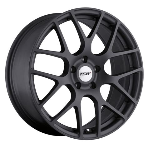 1880NUR405105G72: 18x8 5x105 40 Offset TSW Rims NURBURGRING MATTE GUNMETAL