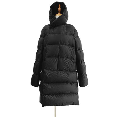 Lengthy Parka Ladies Black Down Jacket Feminine Winte Review ⋆WoClothes.com