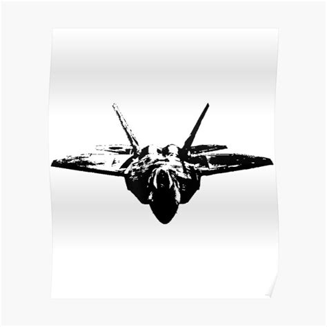 "F-22 Raptor Fighter Jet" Poster for Sale by substantialsous | Redbubble