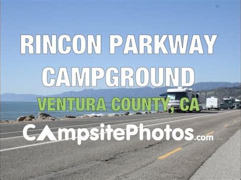 Rincon Parkway RV Beach Campground - Ventura, CA - YouTube