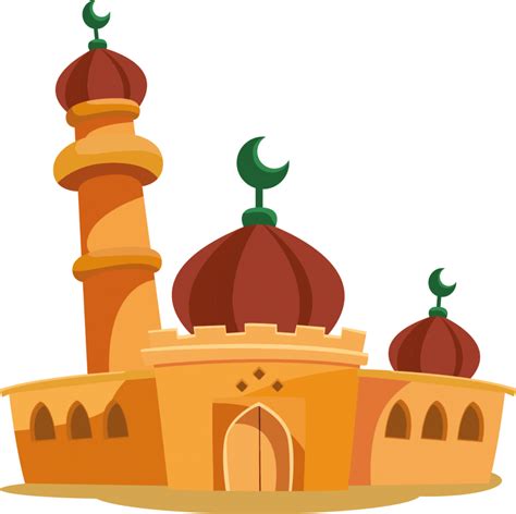 Free Mosque Vector PNG Images Transparent