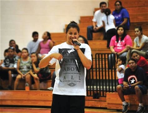 Native Sun News: Shoni Schimmel visits tribes in South Dakota