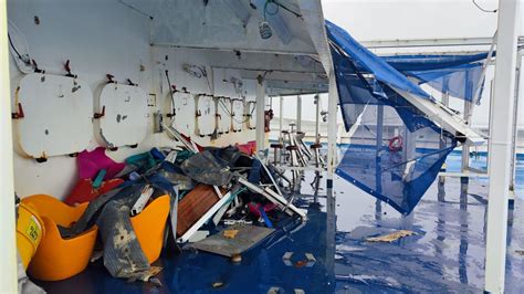 Carnival Sunshine Experiences Severe Storm | Crew Center