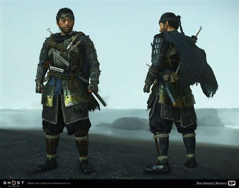 ArtStation - GHOST OF TSUSHIMA - Ghost Armor set, Drew Harrison | Ghost ...