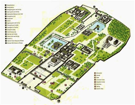 Gyeongbokgung Palace Map English | The Soul of Seoul