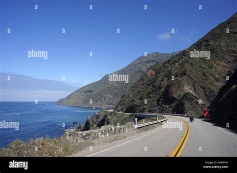 Pacific coast highway motorcycle hi-res stock photography and images ...