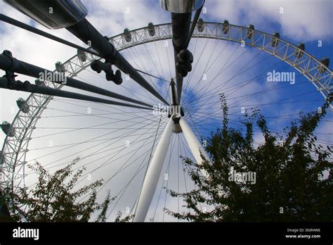 London Eye tourist attraction Stock Photo - Alamy