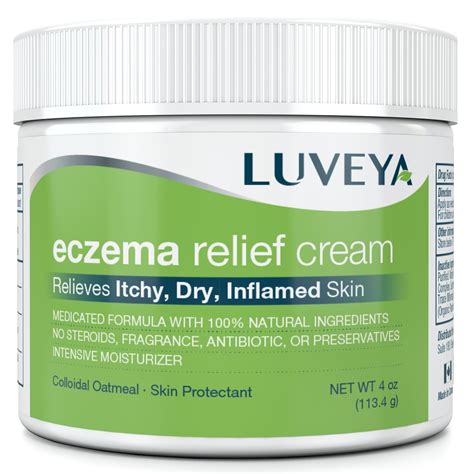 Eczema & Dermatitis Cream for Dry, Itchy, Cracked Skin Relief. Best ...