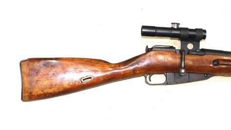 Rare WW2 1943 Dated Russian Mosin Nagant Sniper Rifle – UK DEAC - MJL ...