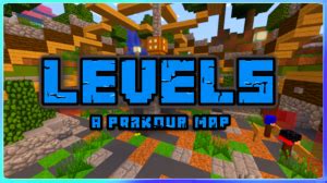 Download «Levels: A Parkour Map» (271 kb) map for Minecraft