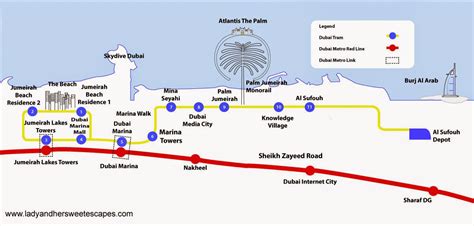 Dubai Tram: Stations, Attractions and Trip Tips | Lady & her Sweet Escapes