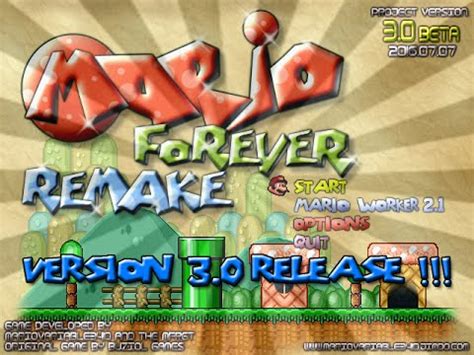 Mario Forever Remake v3.0 - RELEASED !!! - YouTube