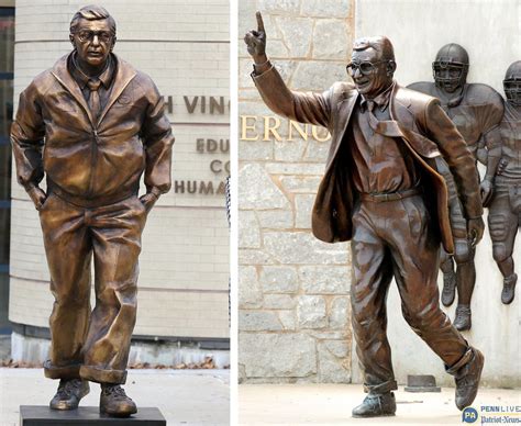 Slump-shouldered Joe Paterno statue? HBO film appears to alter history ...