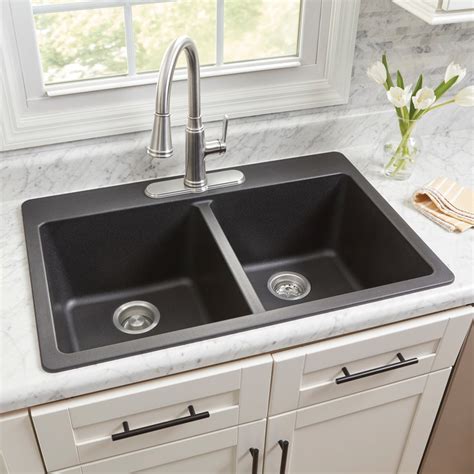 Black Granite Composite Kitchen Sink – Things In The Kitchen