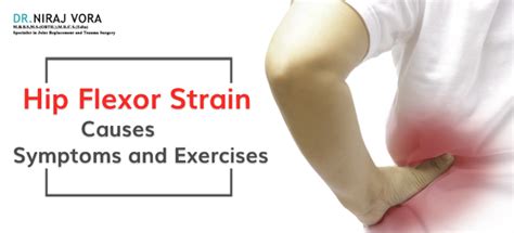 Hip Flexor Strain Causes, Symptoms and Exercises