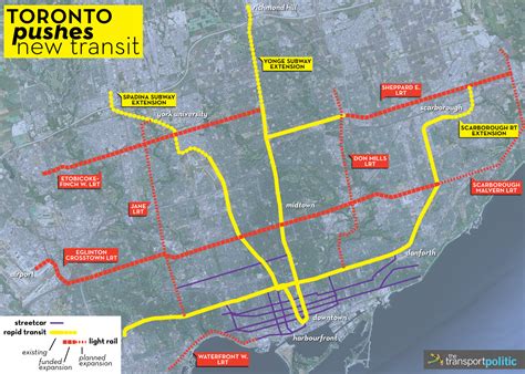 Ontario Agrees to Fund Yet Another LRT Line in Toronto « The Transport ...