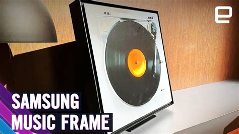 Samsung Music Frame hands-on at CES 2024: A speaker to match your Frame ...