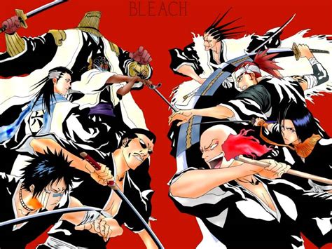 Athah Anime Bleach Ikkaku Madarame Yumichika Ayasegawa Renji Abarai ...